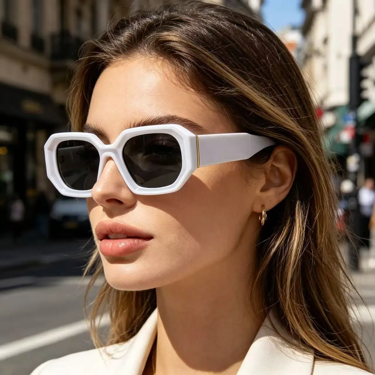Unisex Vintage Square Sunglasses Luxury Brand Designer Irregular Large Frame UV400 Fashion Eyewear For Beach Driving
Unisex Vintage Square Sunglasses Luxury Brand Designer Irregular Large Frame UV400 Fashion Eyewear For Beach Driving
