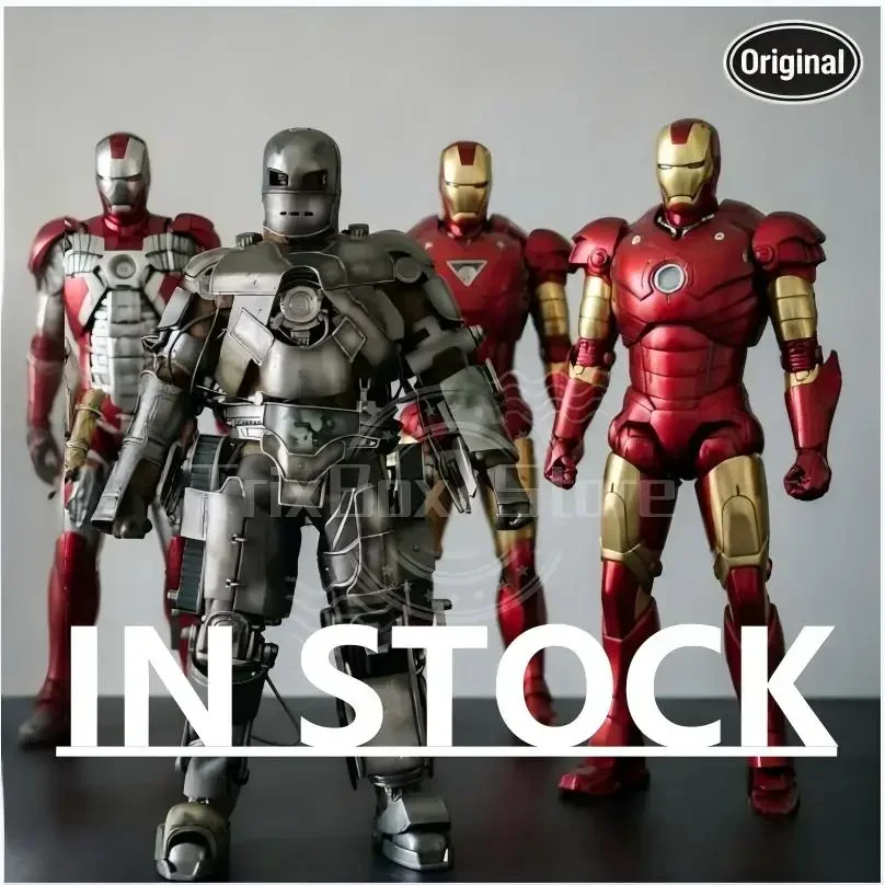 HOT-NEW IN Stock 100% Original LED Iron Man MK3 MK6 MK50 MK43 DIY Toys Action Figure Tony Stark Collection Anime Model Kids Gift
HOT-NEW IN Stock 100% Original LED Iron Man MK3 MK6 MK50 MK43 DIY Toys Action Figure Tony Stark Collection Anime Model Kids Gift