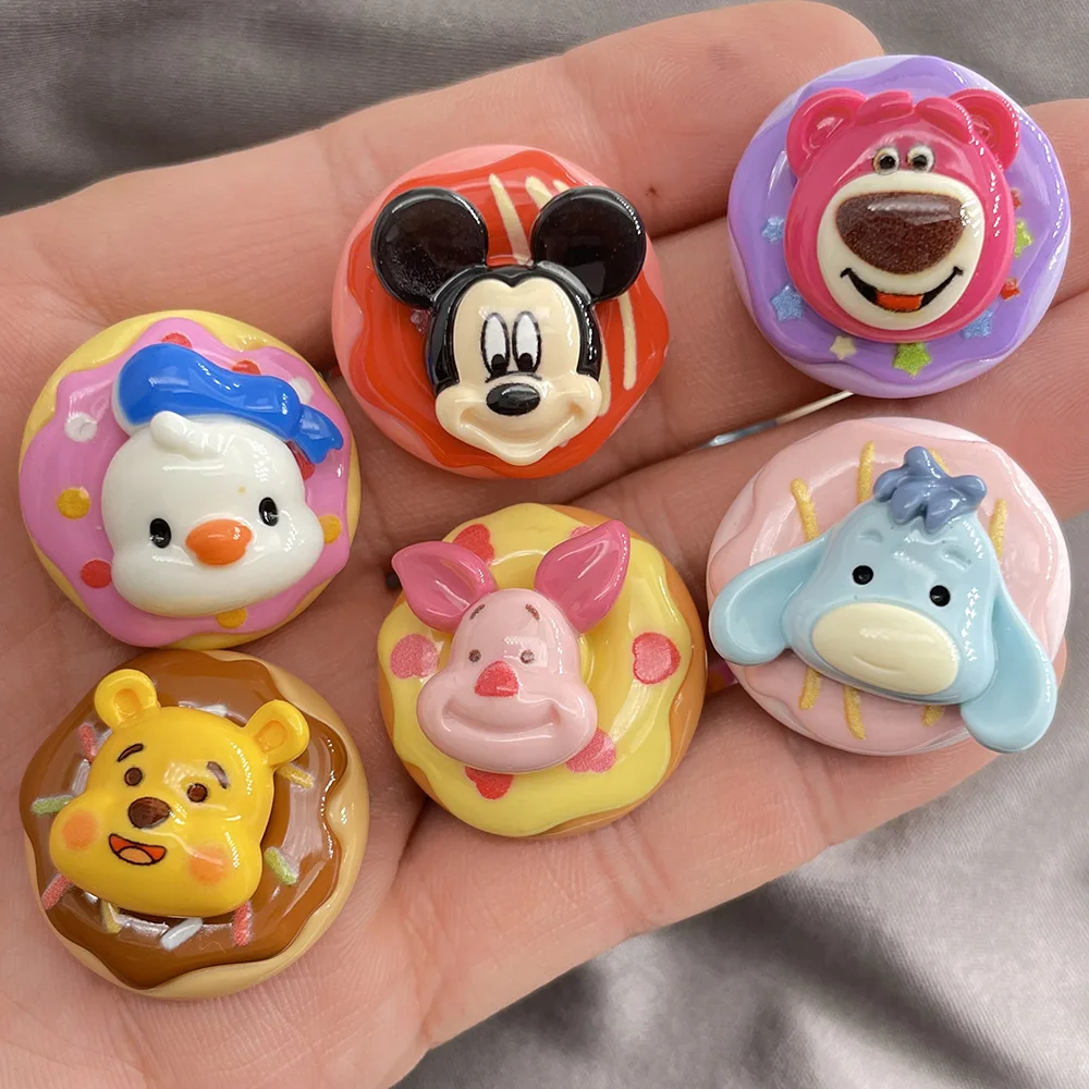 2pcs Doll donut 6 cartoon resin jewelry accessories DIY mobile phone case cream glue handmade hairpin flatback
2pcs Doll donut 6 cartoon resin jewelry accessories DIY mobile phone case cream glue handmade hairpin flatback