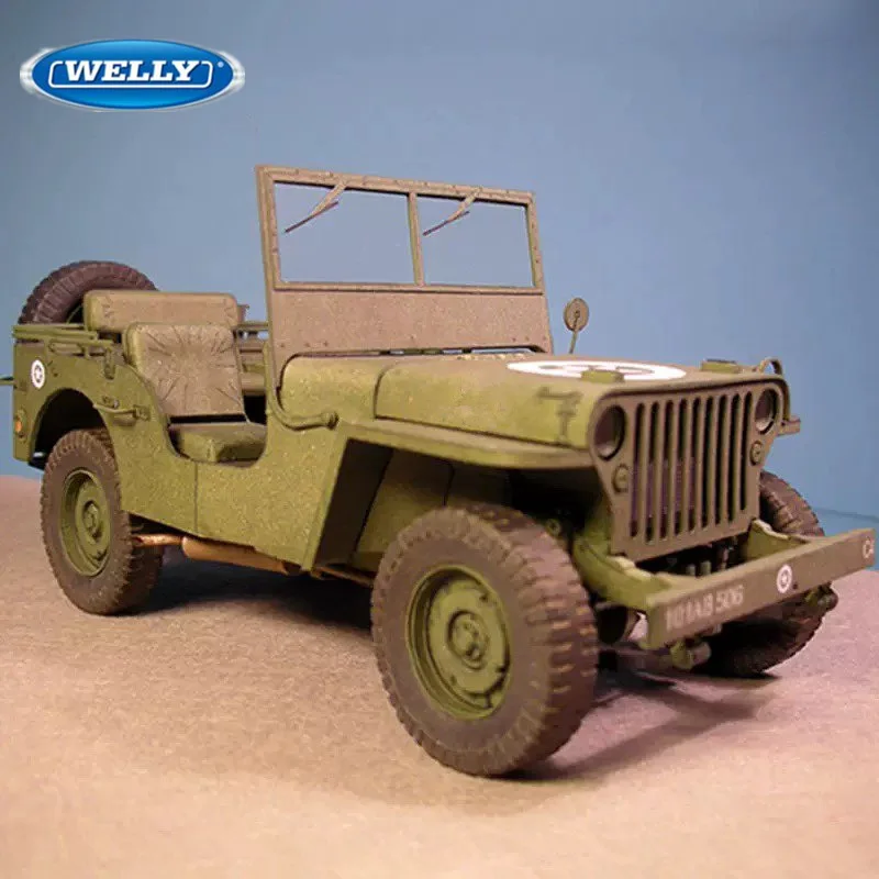 Welly 1:36 JEEP 1941 Willys MB Alloy Tactical Truck Armored Car Model Diecast Military Transport Off-road Vehicle Model Kids Toy
Welly 1:36 JEEP 1941 Willys MB Alloy Tactical Truck Armored Car Model Diecast Military Transport Off-road Vehicle Model Kids Toy