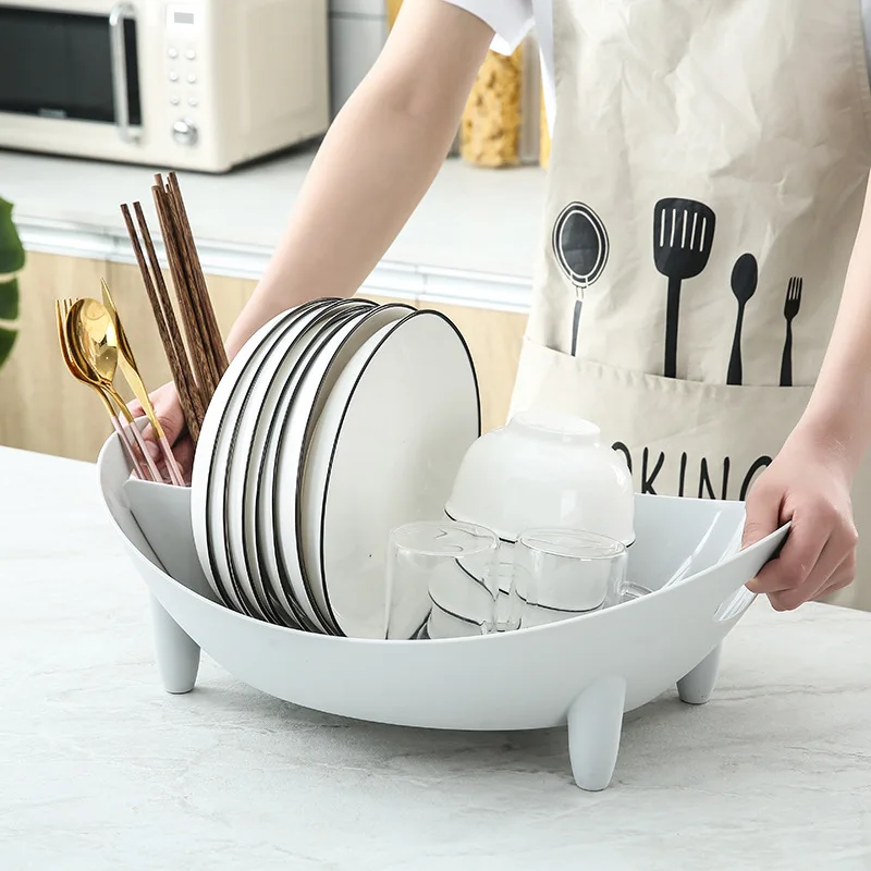 Dish Drying Rack Oval Shaped Drainer Plate Bowl Cutlery Storage Container with Utensil Holder Vegetable Basket Kitchen Container
Dish Drying Rack Oval Shaped Drainer Plate Bowl Cutlery Storage Container with Utensil Holder Vegetable Basket Kitchen Container