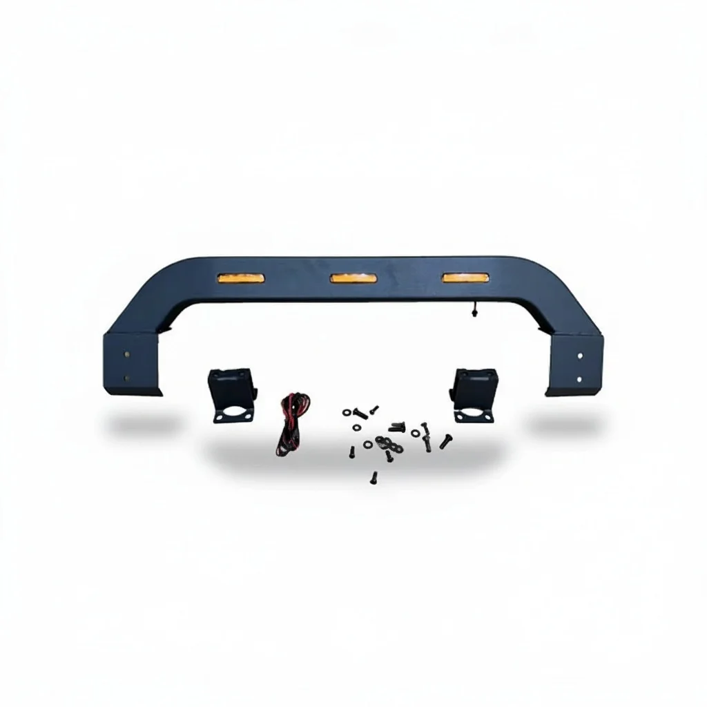Steel Bull Bar, Light Duty Front Bumper With Lights, Screw-On Bumper For Jetour T2 And For Jetour Traveler 2024- Accessories
Steel Bull Bar, Light Duty Front Bumper With Lights, Screw-On Bumper For Jetour T2 And For Jetour Traveler 2024- Accessories