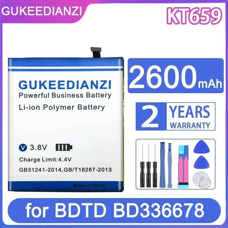 2600Mah Good Low-Temperature Performance For Bdtd BD336678 KT659 High Capacity Mobile Phone Battery
2600Mah Good Low-Temperature Performance For Bdtd BD336678 KT659 High Capacity Mobile Phone Battery