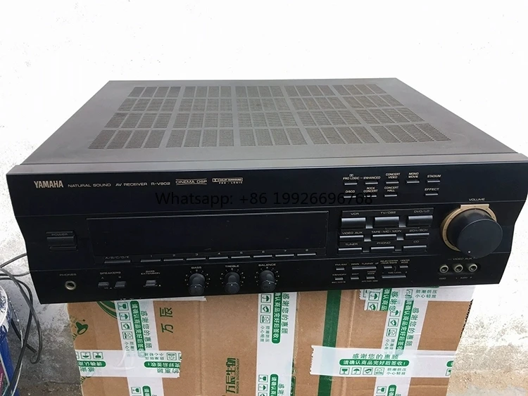 R-V902 Audio Video Receiver (1997-99) 5.1 Channel High-power Mobile Phone, Computer, TV, Home Amplifier Original manufacturer
R-V902 Audio Video Receiver (1997-99) 5.1 Channel High-power Mobile Phone, Computer, TV, Home Amplifier Original manufacturer