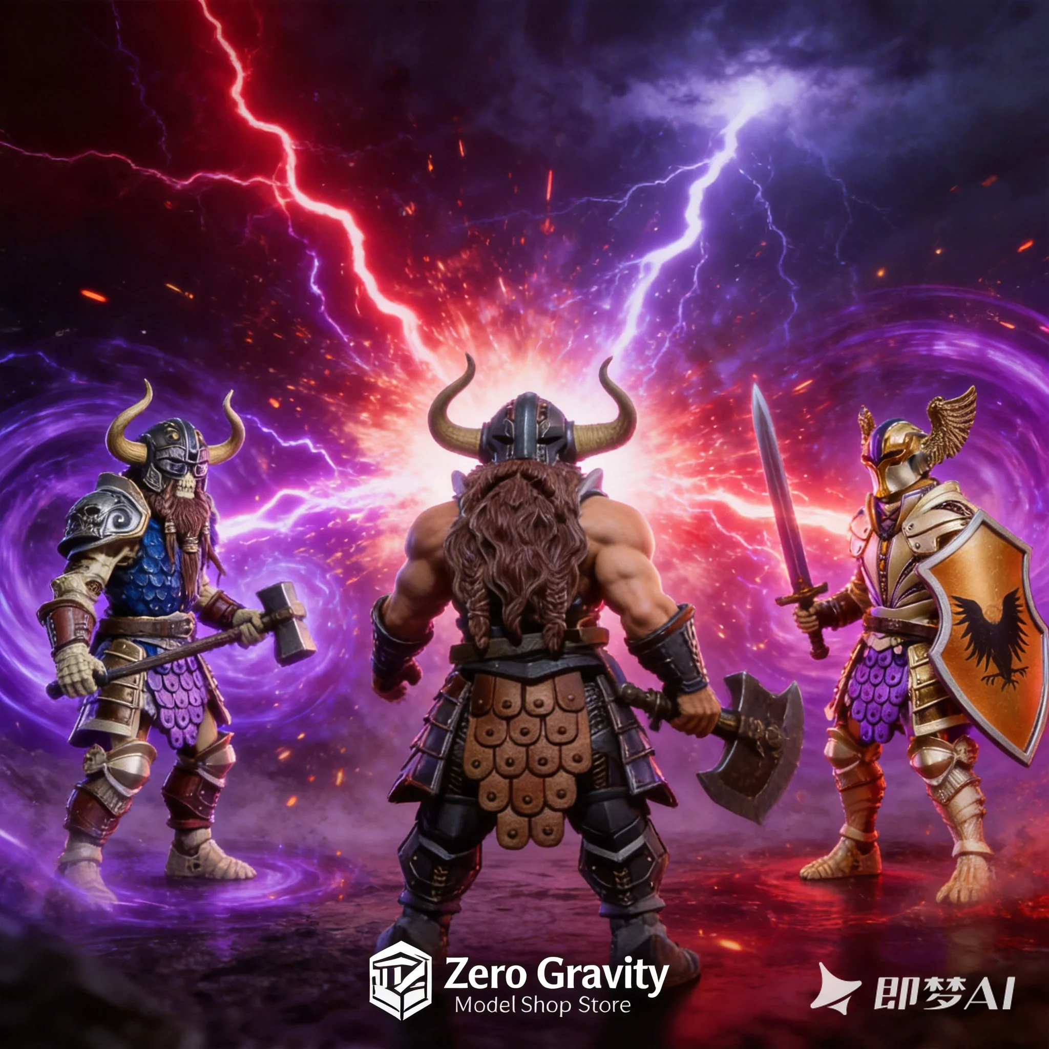 Four Horsemen Mythic Legions All-Stars 6, Great Axe, Ivory Knight & Skeleton, 7-inch Action Figure
Four Horsemen Mythic Legions All-Stars 6, Great Axe, Ivory Knight & Skeleton, 7-inch Action Figure