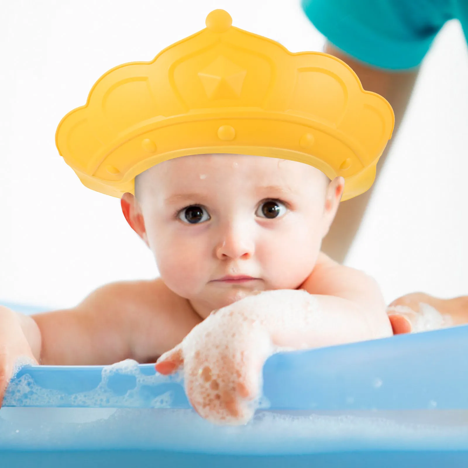 Adjustable Waterproof Bath Hat for Kids Baby Shampoo Cap Crown Design Fun Bathing Accessory Children Bath Hat Kids Shampoo Hats
Adjustable Waterproof Bath Hat for Kids Baby Shampoo Cap Crown Design Fun Bathing Accessory Children Bath Hat Kids Shampoo Hats
