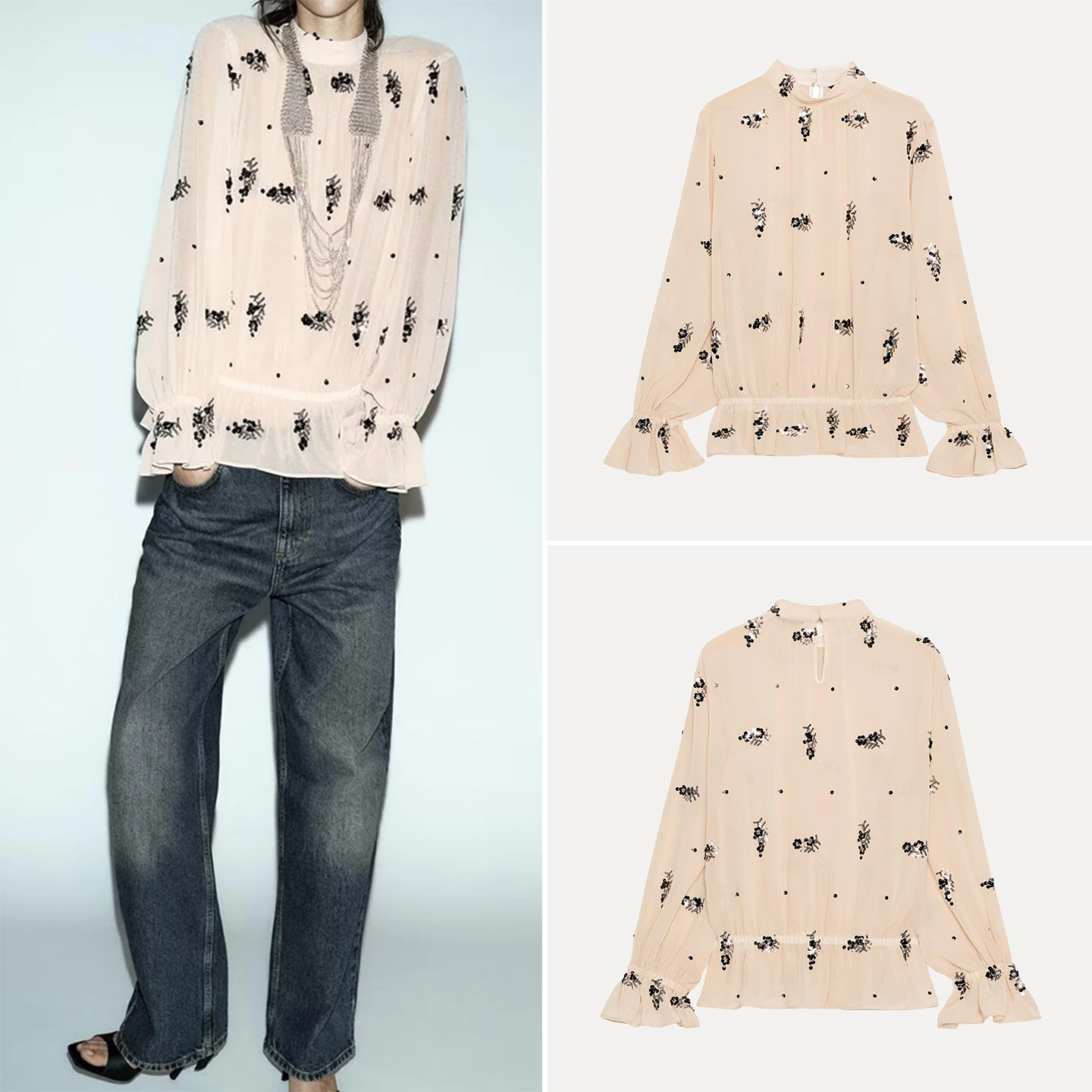 Z женский модный прозрачный irt 2022, новый Sle для повседневного использования с блестками, свободный крой, длинный воротник-стойка, молодежный размер
Z женский модный прозрачный irt 2022, новый Sle для повседневного использования с блестками, свободный крой, длинный воротник-стойка, молодежный размер