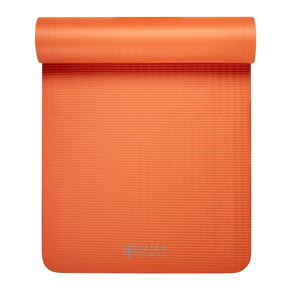 Essentials Thi Yoga Mat Fitn & With Easy-Cinch Yoga Mat Carrier Strap, 72""L X 24""W X 2/5 H Thick
Essentials Thi Yoga Mat Fitn & With Easy-Cinch Yoga Mat Carrier Strap, 72""L X 24""W X 2/5 H Thick