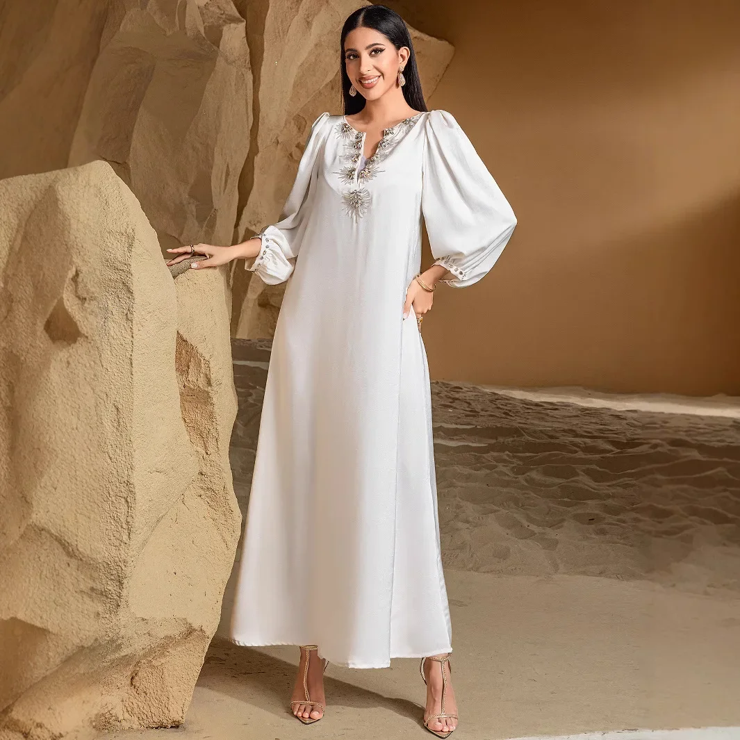Eid Djellaba Diamonds Abaya Dubai Kaftan Women Muslim Maxi Dress Turkey Kebaya Caftan Marocain Femme Robe Islam Jalabiya Ramadan
Eid Djellaba Diamonds Abaya Dubai Kaftan Women Muslim Maxi Dress Turkey Kebaya Caftan Marocain Femme Robe Islam Jalabiya Ramadan