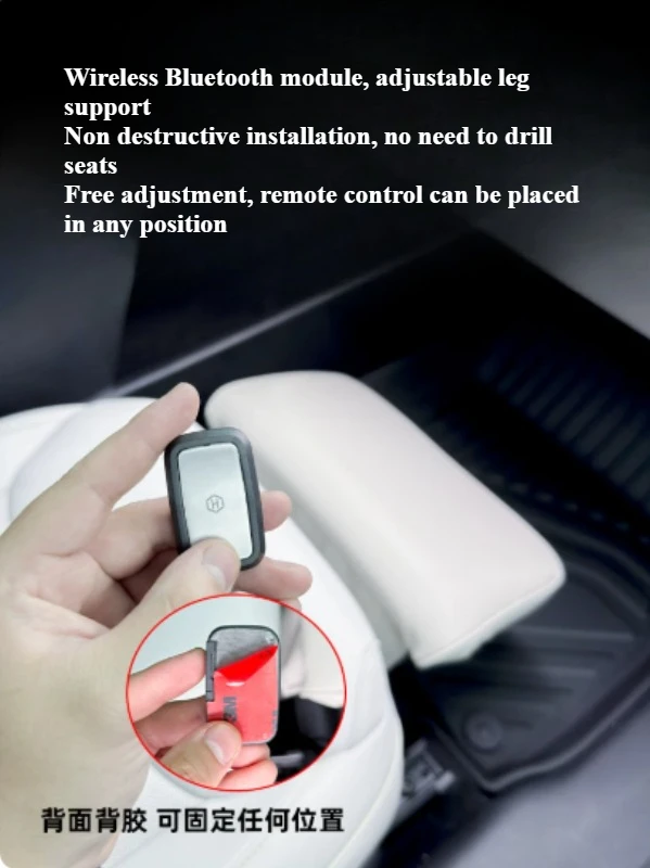 For XPENG G6 Car Co-pilot Electric Leg Support 90 Degree Adjustable Queen Passenger Seat Leg Rest Leather Pad Upgrade Accessory
For XPENG G6 Car Co-pilot Electric Leg Support 90 Degree Adjustable Queen Passenger Seat Leg Rest Leather Pad Upgrade Accessory