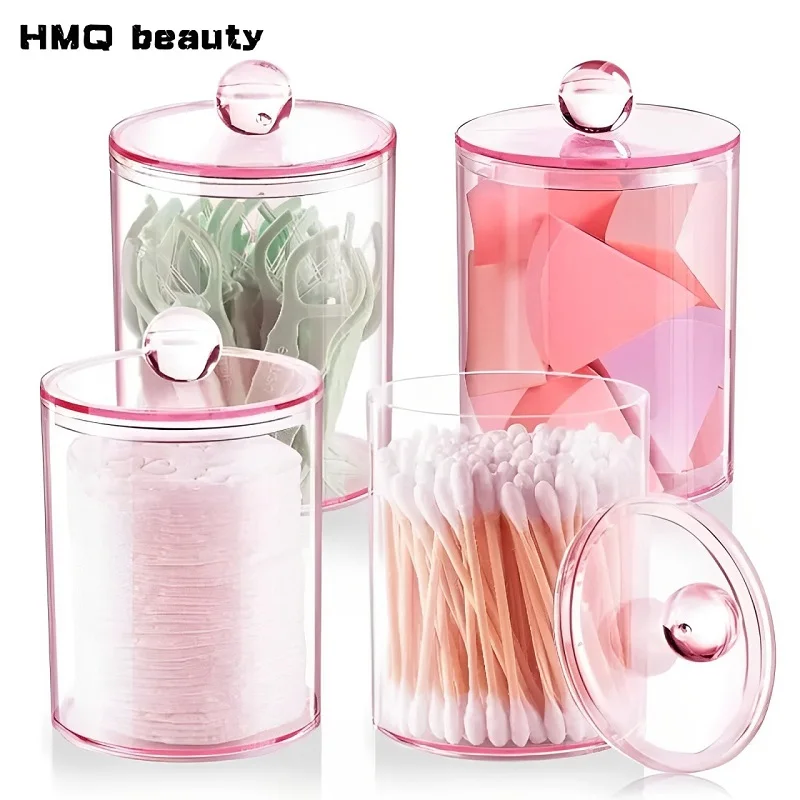 Transparent Cotton Swab Storage Box Portable Makeup Cosmetic Organizer Dust-proof Acrylic Jewelry Storage Container Makeup Tools
Transparent Cotton Swab Storage Box Portable Makeup Cosmetic Organizer Dust-proof Acrylic Jewelry Storage Container Makeup Tools