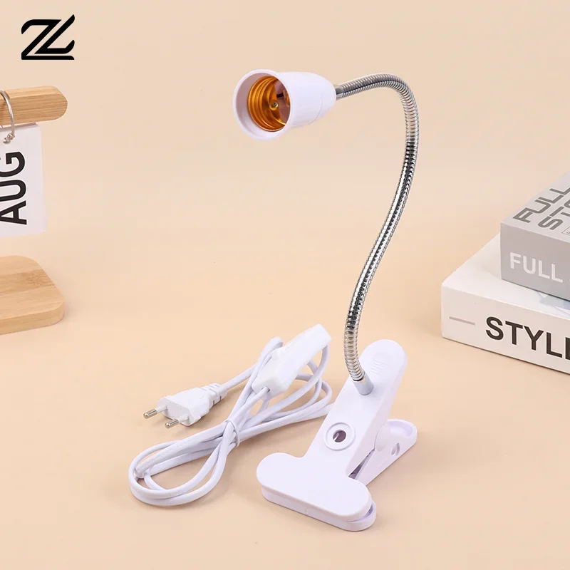 EU US Plug 360 Degree Flexible Desk Lamp Holder E27 Light Base Socket Gooseneck Clip-on Cable With Power On Switch For Home
EU US Plug 360 Degree Flexible Desk Lamp Holder E27 Light Base Socket Gooseneck Clip-on Cable With Power On Switch For Home
