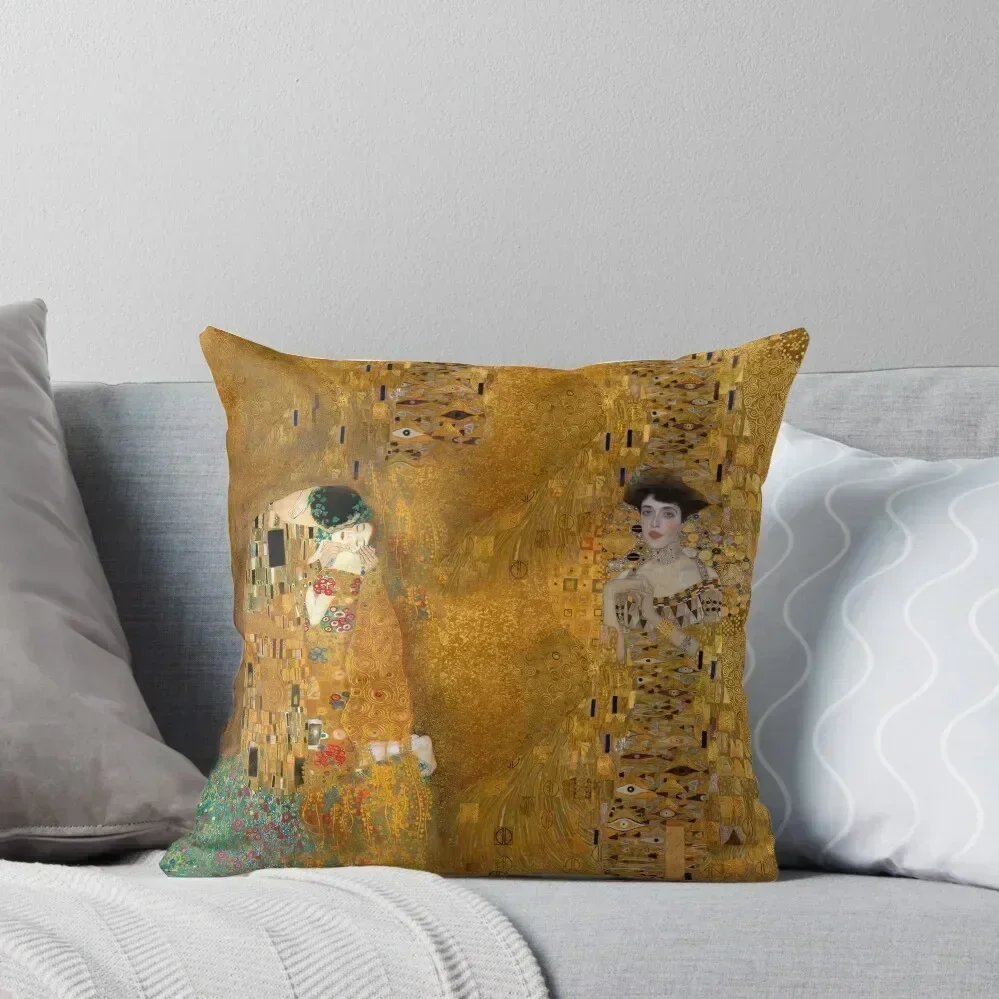 Klimt - Woman in Gold - The Kiss Throw Pillow christmas supplies Pillowcase Cushion luxury covers Christmas Pillowcase pillow
Klimt - Woman in Gold - The Kiss Throw Pillow christmas supplies Pillowcase Cushion luxury covers Christmas Pillowcase pillow