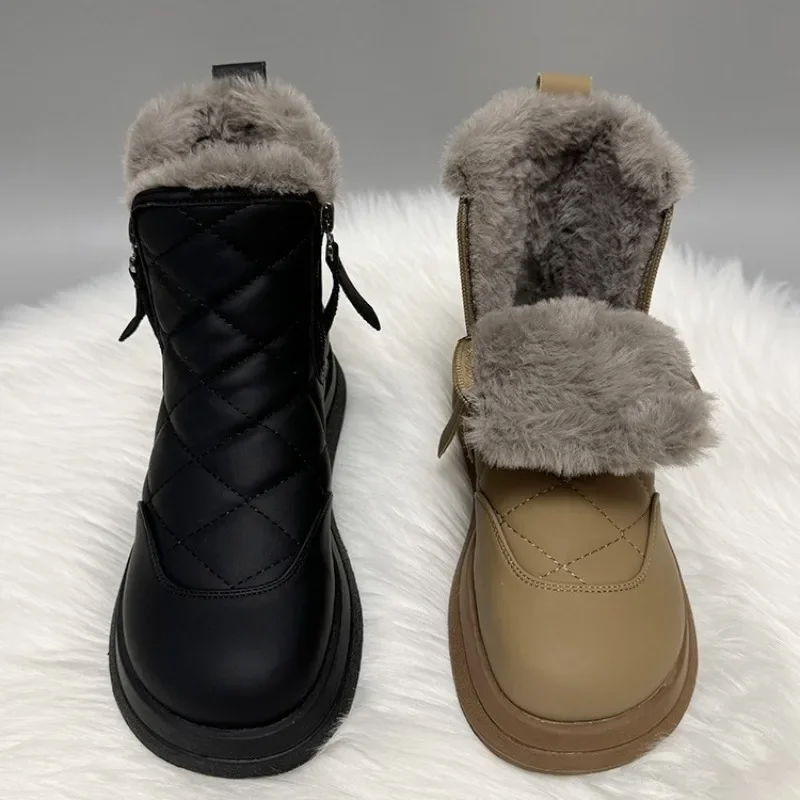 Winter Boots Women Waterproof Snow Non Slip High Top Plush Cotton Snow Boots Student Thick Sole Casual Ladies Botas Mujer
Winter Boots Women Waterproof Snow Non Slip High Top Plush Cotton Snow Boots Student Thick Sole Casual Ladies Botas Mujer