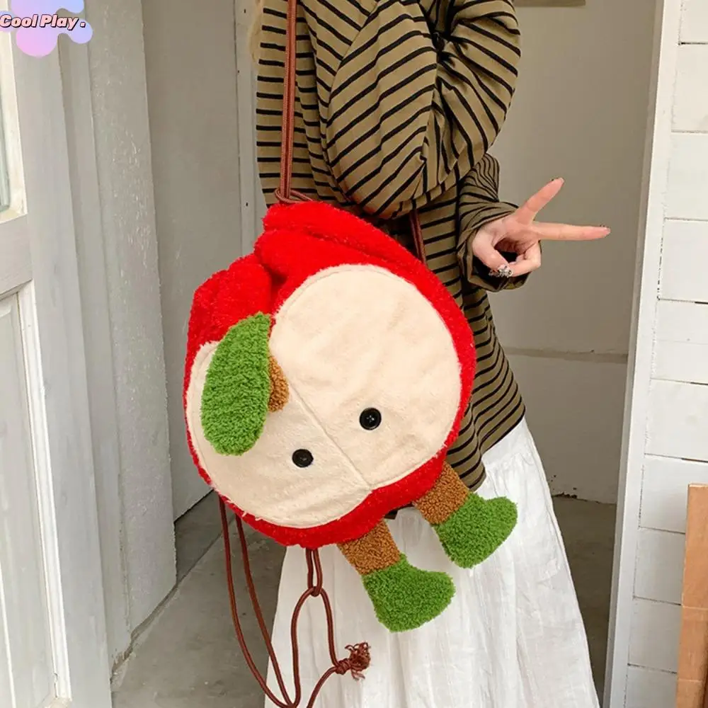 Long Leg Cartoon Fruit Plush Bag PP Cotton Fluffy Fruit Plush Backpack Soft Kawaii Fruit Doll Shoulder Bag
Long Leg Cartoon Fruit Plush Bag PP Cotton Fluffy Fruit Plush Backpack Soft Kawaii Fruit Doll Shoulder Bag