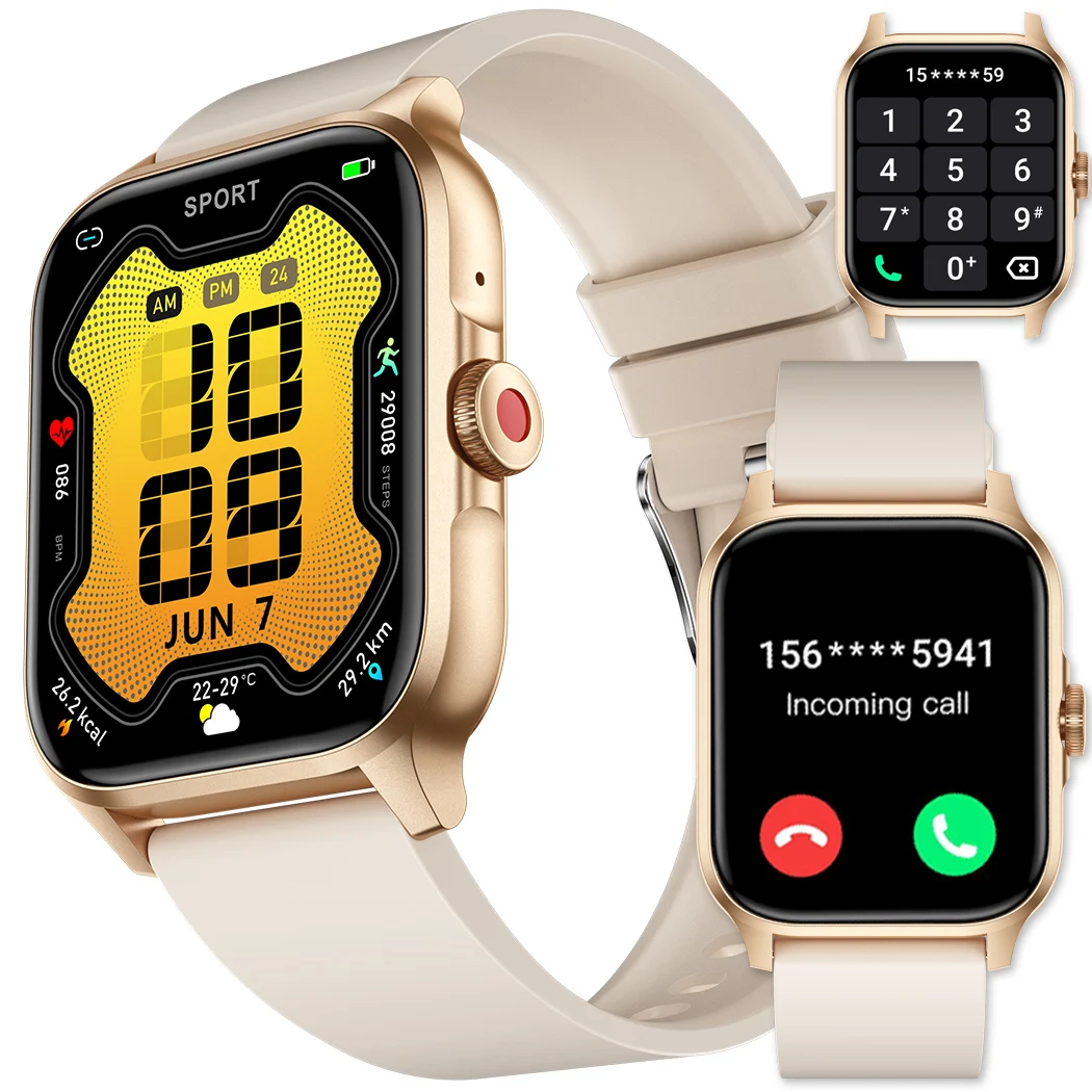 Smart Watch for Women Men Answer Make Calls IP67 Waterproof Heart Rate Sleep 100 Sport Modes Ladies Fitness Tracker Smartwatch
Smart Watch for Women Men Answer Make Calls IP67 Waterproof Heart Rate Sleep 100 Sport Modes Ladies Fitness Tracker Smartwatch
