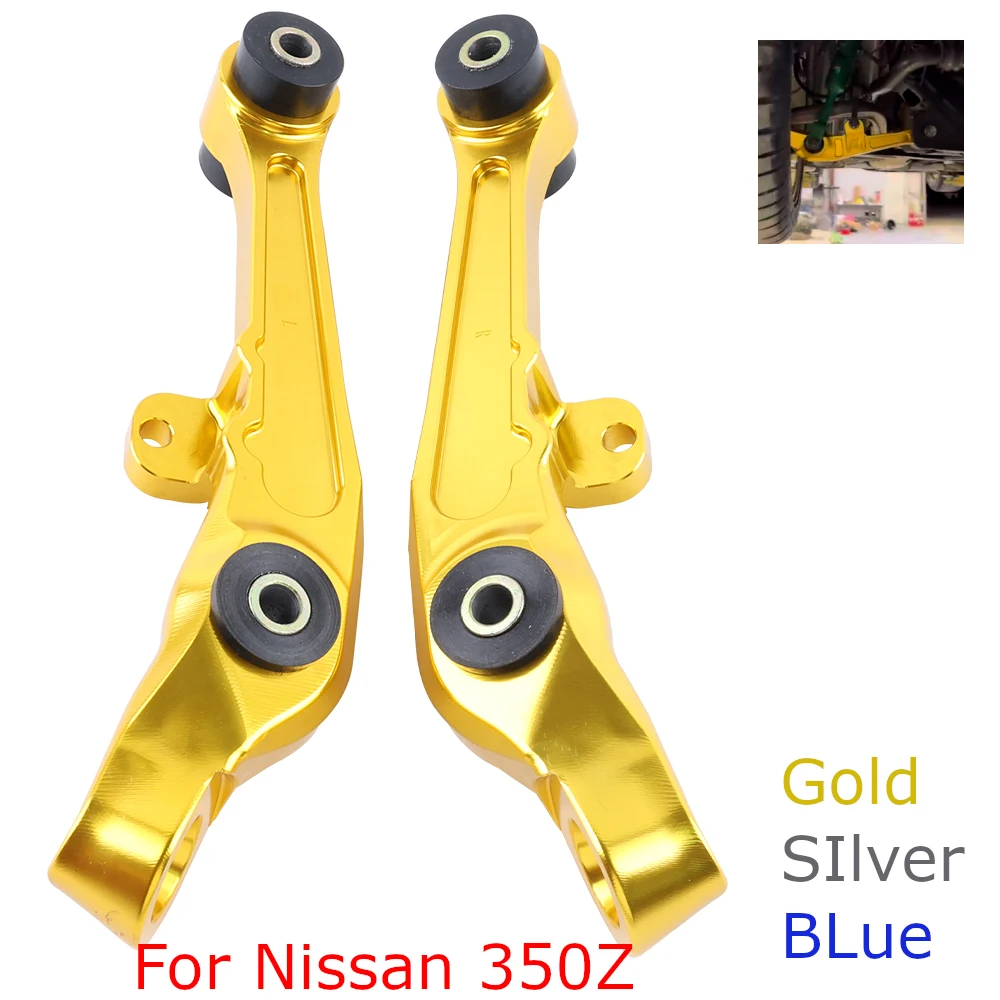 Золотая пара передних нижних передних рычагов управления для Nissan 350Z Base/Touring/Track/Performance Coupe 03-07 Infiniti G35 2WD
Золотая пара передних нижних передних рычагов управления для Nissan 350Z Base/Touring/Track/Performance Coupe 03-07 Infiniti G35 2WD