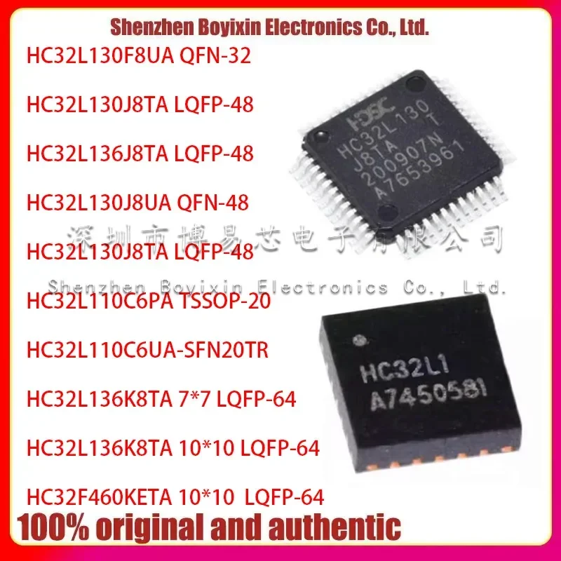 New HC32L130 136 J8TA UA K8TA -LQ48 F8UA 110C6UA PA protective case Ceramic shell
New HC32L130 136 J8TA UA K8TA -LQ48 F8UA 110C6UA PA protective case Ceramic shell