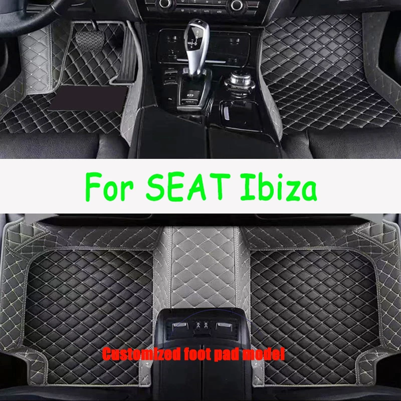 Car Floor Mats For SEAT Ibiza 6J 6P MK4 2008~2017 Waterproof Rugs Durable Carpets Luxury Leather Mat Car Accessories 2009 2010
Car Floor Mats For SEAT Ibiza 6J 6P MK4 2008~2017 Waterproof Rugs Durable Carpets Luxury Leather Mat Car Accessories 2009 2010