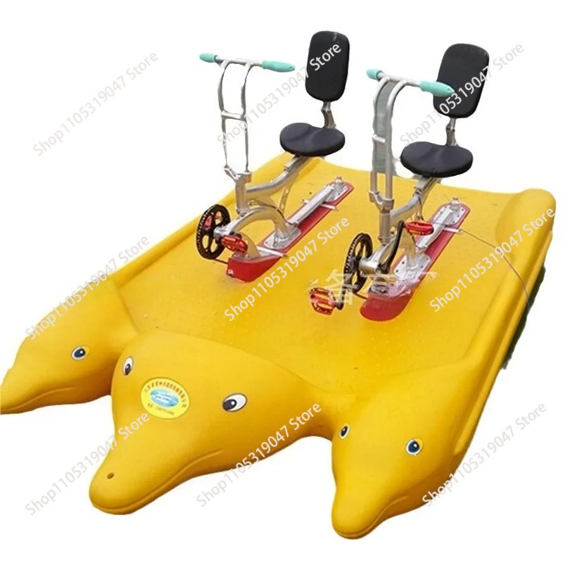 Double Seat Dolphin Water Pedal Bike Adult 2 Person Water Bicycle for Lake Park Commercial Rental
Double Seat Dolphin Water Pedal Bike Adult 2 Person Water Bicycle for Lake Park Commercial Rental