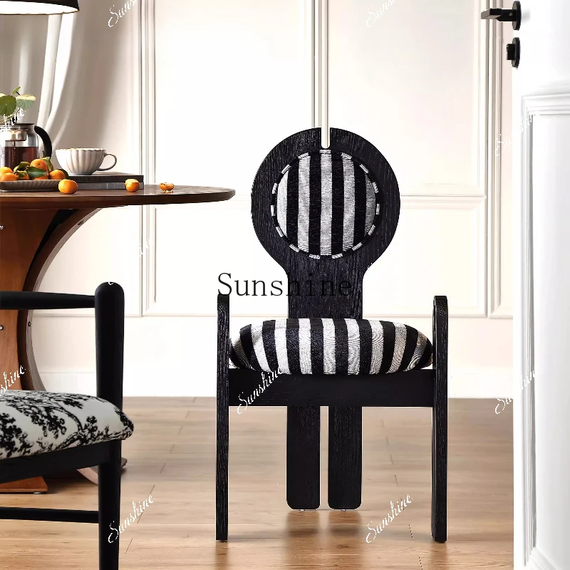 Simple design medieval French wabi style makeup cafe back chair FT
Simple design medieval French wabi style makeup cafe back chair FT