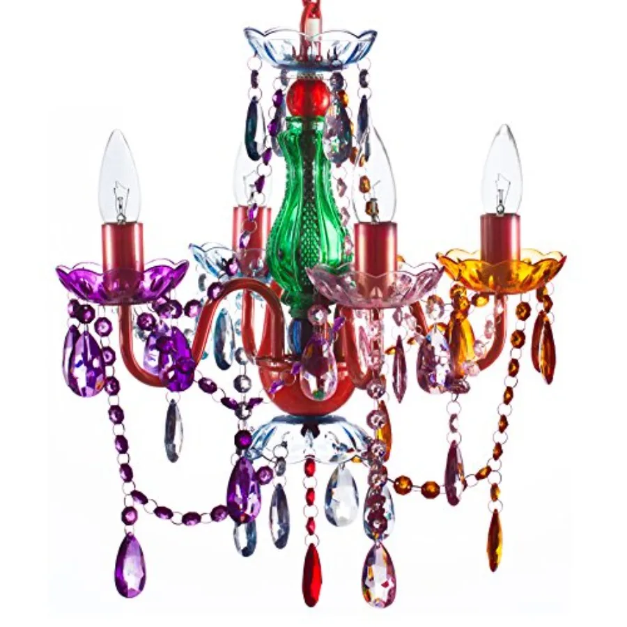 The Original Brink House Flush Mount Chandelier H17."xW1" Red Metal Frame with Glass Stem and Acrylic Crystals
The Original Brink House Flush Mount Chandelier H17."xW1" Red Metal Frame with Glass Stem and Acrylic Crystals