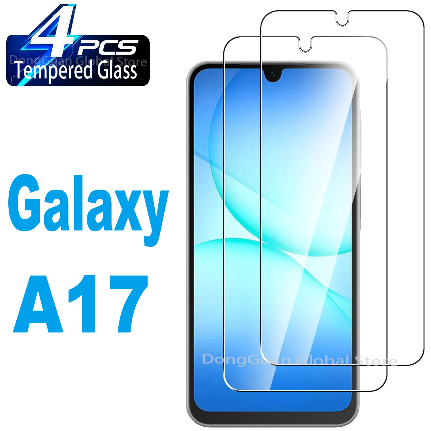 6.7" For Samsung Galaxy A17 Tempered Glass 1/4Pcs Screen Protector Glass Film
6.7" For Samsung Galaxy A17 Tempered Glass 1/4Pcs Screen Protector Glass Film