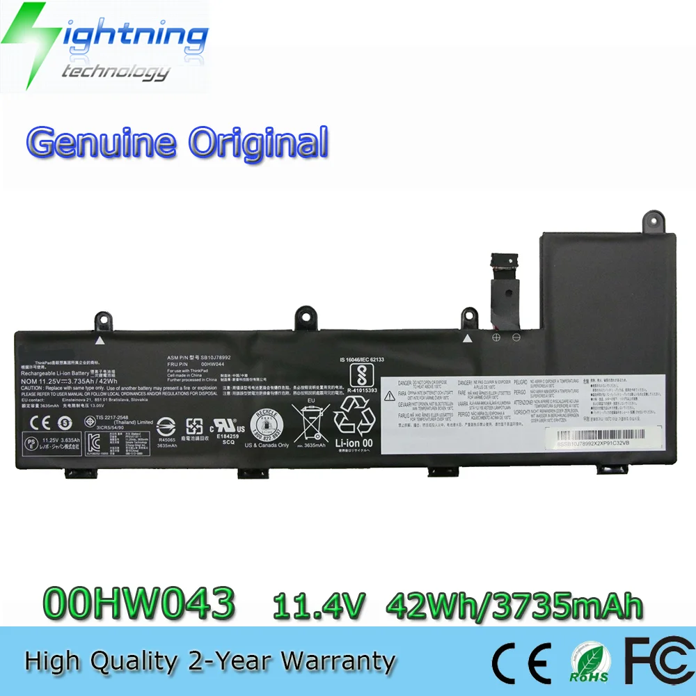 Genuine 01AV443 00HW043 00HW044 Battery For Lenovo ThinkPad Yoga 11e 4th Gen
Genuine 01AV443 00HW043 00HW044 Battery For Lenovo ThinkPad Yoga 11e 4th Gen