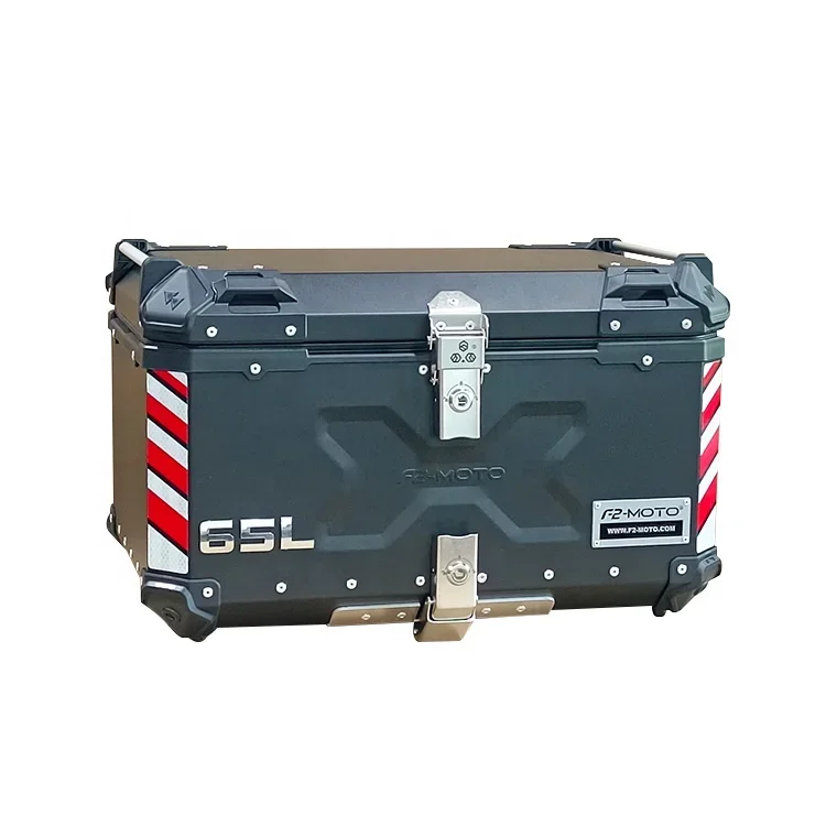 Factory Hot Selling 65L Silver X Design F2-MOTO Alu Rear Boxes Vintage Top Box for Motorcycle
Factory Hot Selling 65L Silver X Design F2-MOTO Alu Rear Boxes Vintage Top Box for Motorcycle