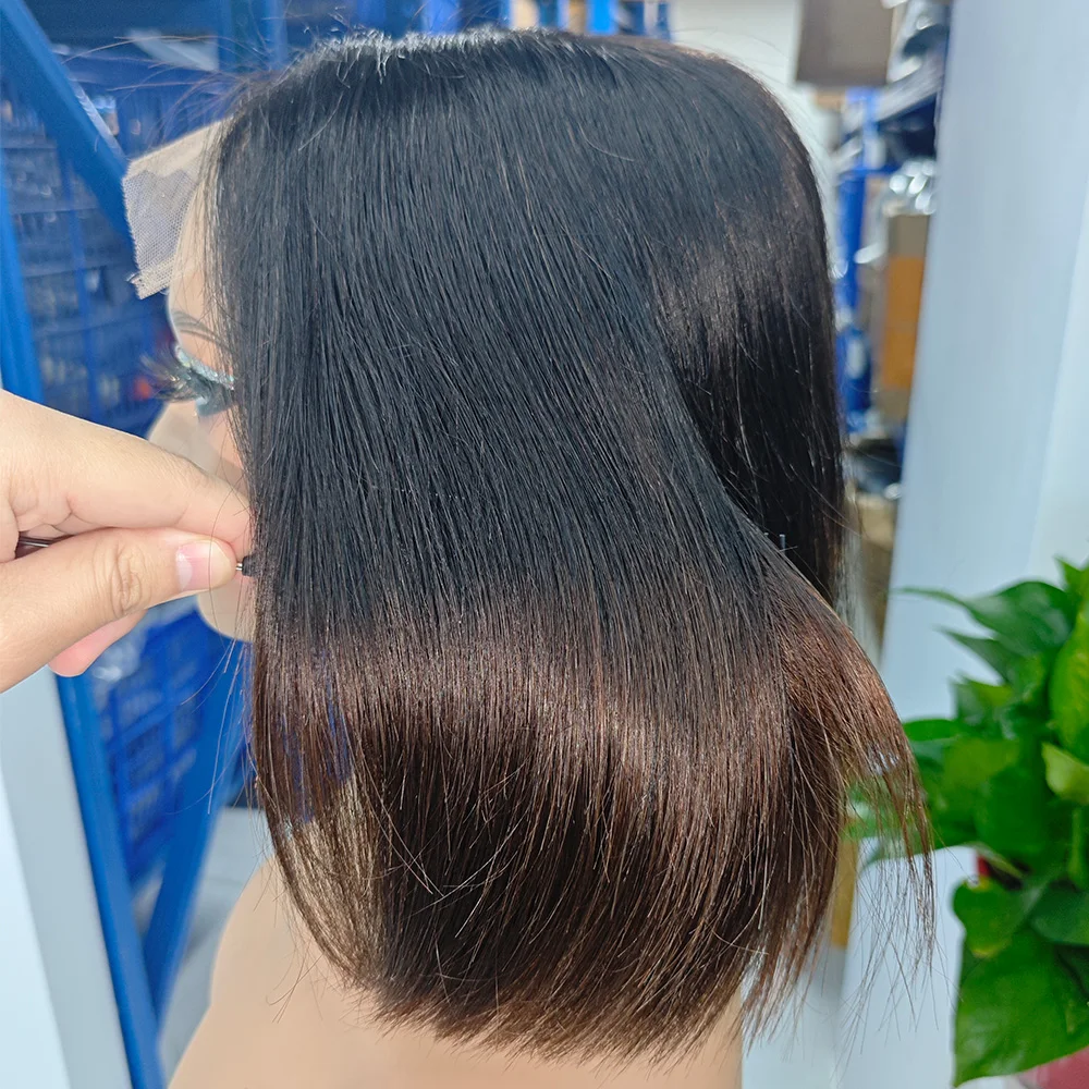 Malaika 5X5 Transparent Frontal Virgin Human Hair Wigs Straight Hair Wigs Short 10inch Human Hair Wigs For Women
Malaika 5X5 Transparent Frontal Virgin Human Hair Wigs Straight Hair Wigs Short 10inch Human Hair Wigs For Women