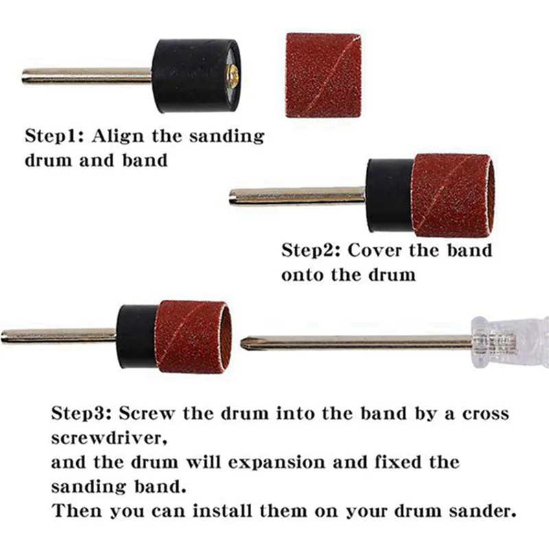 AC88-916Pcs Sanding Drums Kit Grinding Tool For Drum Polishing Machine With864pcs Sanding Band Sleeves 48Pcs Drum Mandrels
AC88-916Pcs Sanding Drums Kit Grinding Tool For Drum Polishing Machine With864pcs Sanding Band Sleeves 48Pcs Drum Mandrels