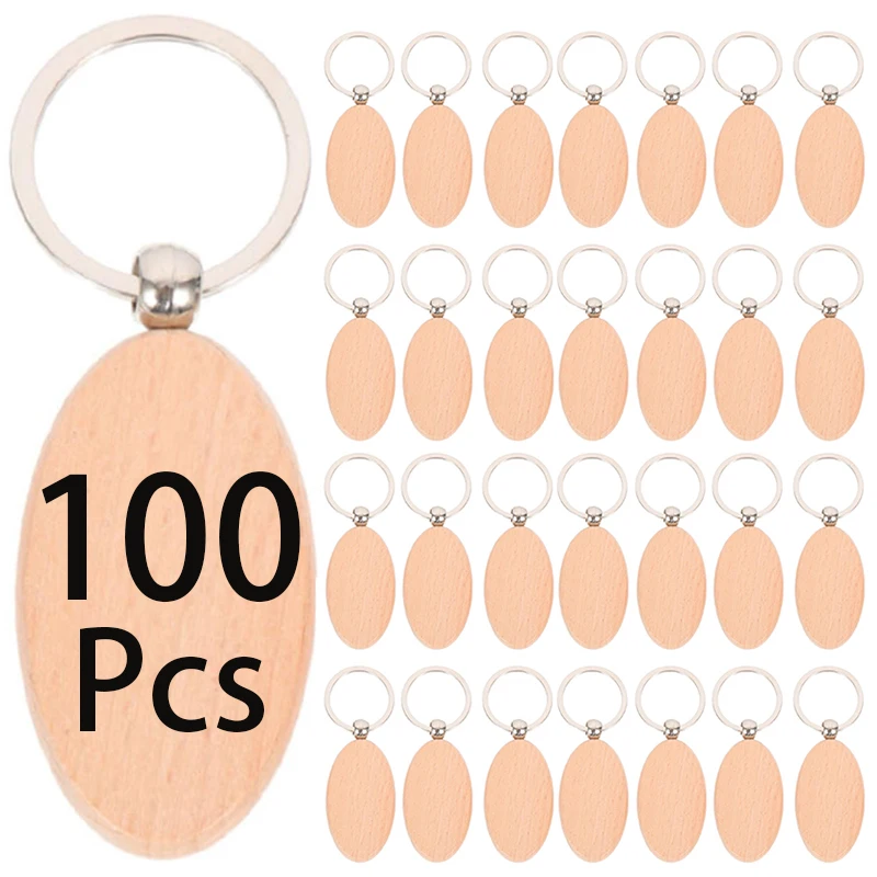 100Pcs Wood Keychain Blanks Natural Wood Keychains Pet Tags Name Tags Luggage Tags
100Pcs Wood Keychain Blanks Natural Wood Keychains Pet Tags Name Tags Luggage Tags