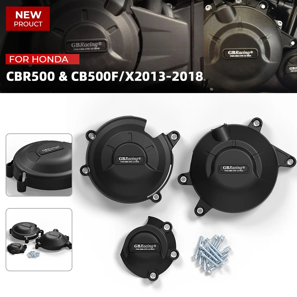 GBRacing For HONDA CBR500R 2013-2018 & CB500F 2019-2023 Engine Cover Protection
GBRacing For HONDA CBR500R 2013-2018 & CB500F 2019-2023 Engine Cover Protection