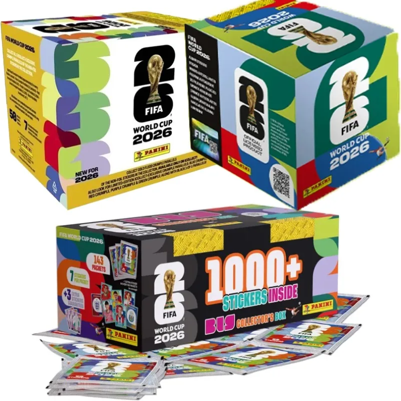 Panini 2026 FIFA World Cup Genuine Sticker Collection International Version Version Limited Football Souvenir Holiday Gifts
Panini 2026 FIFA World Cup Genuine Sticker Collection International Version Version Limited Football Souvenir Holiday Gifts