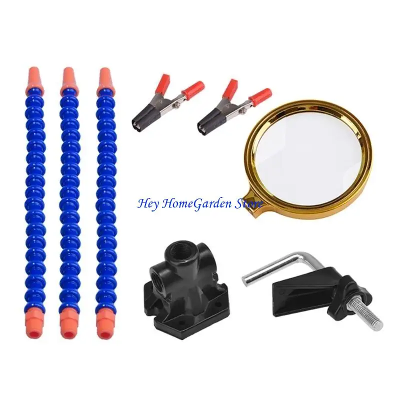 C63B Helping Hands Soldering Non-slip Stable Base 3 Flexible Arms for Hobby, Crafts
C63B Helping Hands Soldering Non-slip Stable Base 3 Flexible Arms for Hobby, Crafts