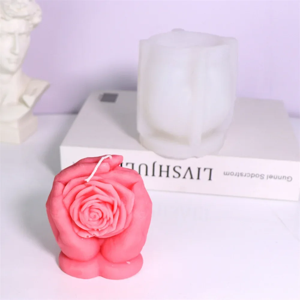 VERIDIAN 3d Holding Roses in Hands Silicone Molds Diffuser Valentine's Day Rose Ornaments Plaster Epoxy Resin Molds
VERIDIAN 3d Holding Roses in Hands Silicone Molds Diffuser Valentine's Day Rose Ornaments Plaster Epoxy Resin Molds