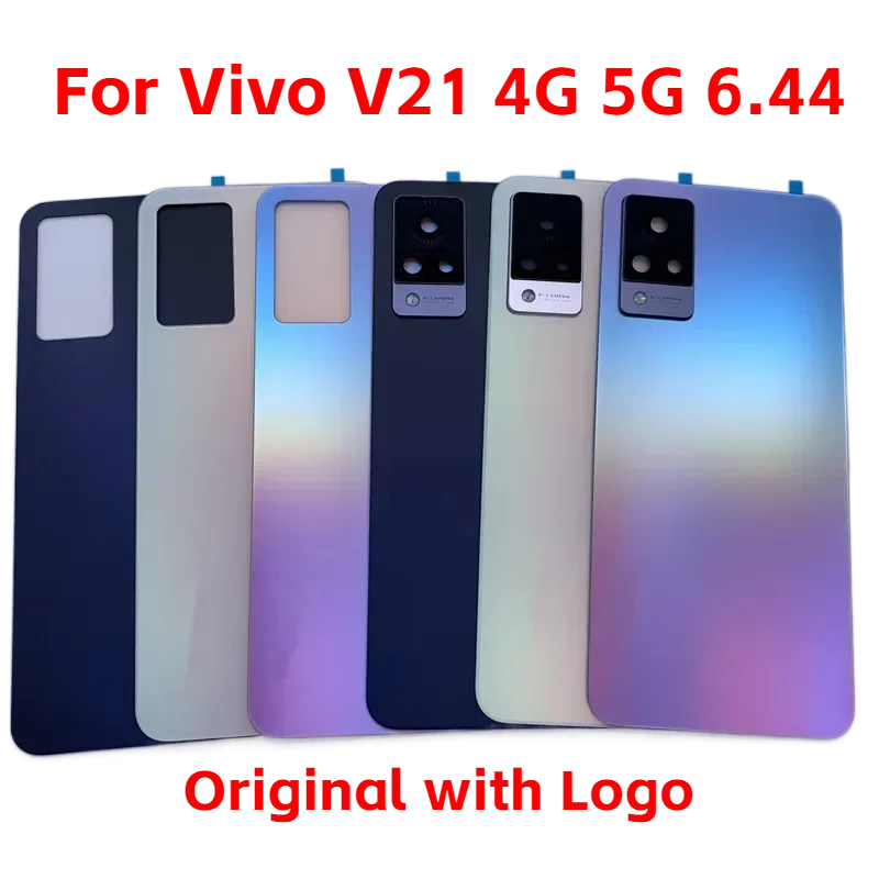 Battery Cover Repair Replace Housing For Vivo V21 4G 5G 6.44" Back Door Phone Rear Case with Logo Camera Lens
Battery Cover Repair Replace Housing For Vivo V21 4G 5G 6.44" Back Door Phone Rear Case with Logo Camera Lens