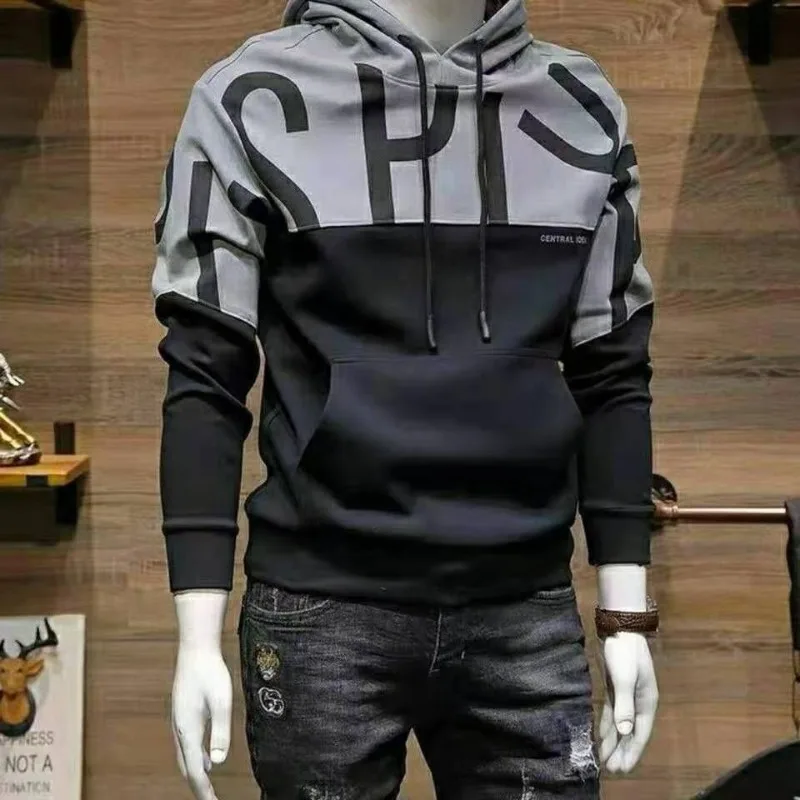 Men's clothing spring and autumn thin hooded sweater Korean fashion color matching casual essentials hoodie y2k clothes
Men's clothing spring and autumn thin hooded sweater Korean fashion color matching casual essentials hoodie y2k clothes