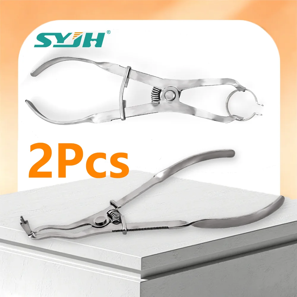 2Pcs SYJH Dental Matrix Band Forming Clip Pliers Sectional Contoured Stainless Steel Clamping Ring Dam Clamps Dental Orthodontic
2Pcs SYJH Dental Matrix Band Forming Clip Pliers Sectional Contoured Stainless Steel Clamping Ring Dam Clamps Dental Orthodontic