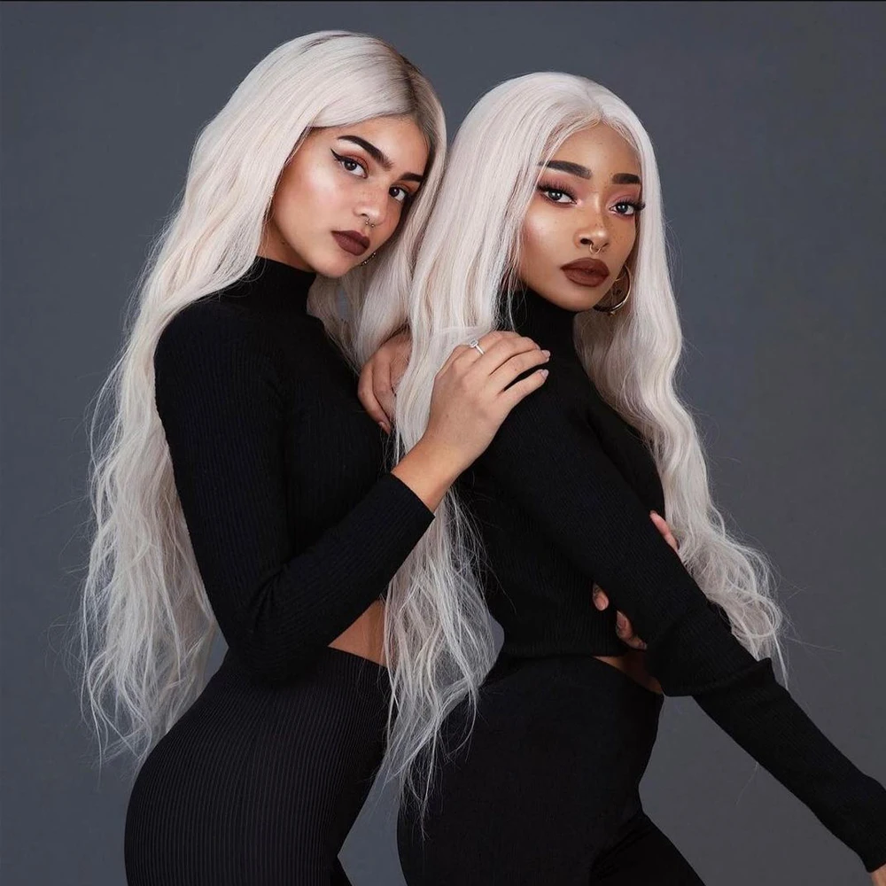 Platinum Snow Loose Wave Full Lace Wigs Virgin Hair HD Glueless White Lace Front Wig Blonde Roots 13x6 Natural Hairline 200%
Platinum Snow Loose Wave Full Lace Wigs Virgin Hair HD Glueless White Lace Front Wig Blonde Roots 13x6 Natural Hairline 200%