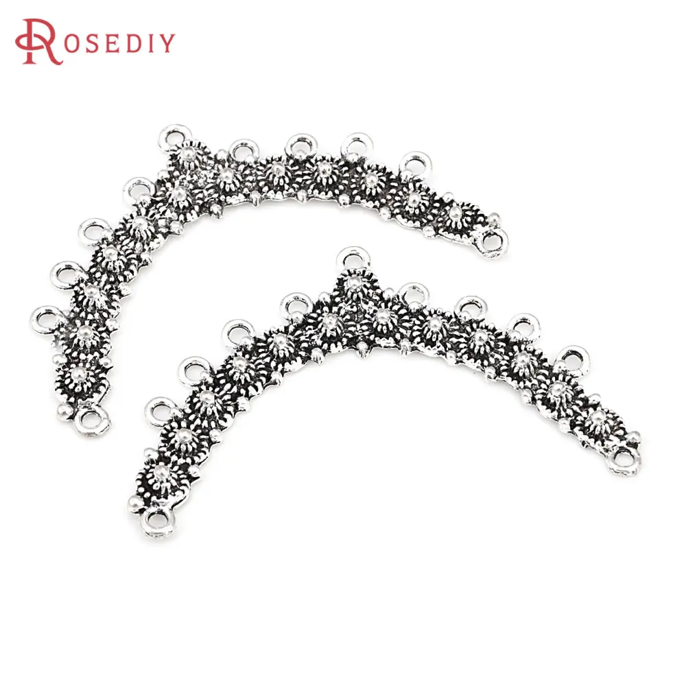 10PCS Antique Silver Zinc Alloy Connector Charms High Quality Diy Jewelry Accessories Making Materials Rosediy official-website
10PCS Antique Silver Zinc Alloy Connector Charms High Quality Diy Jewelry Accessories Making Materials Rosediy official-website