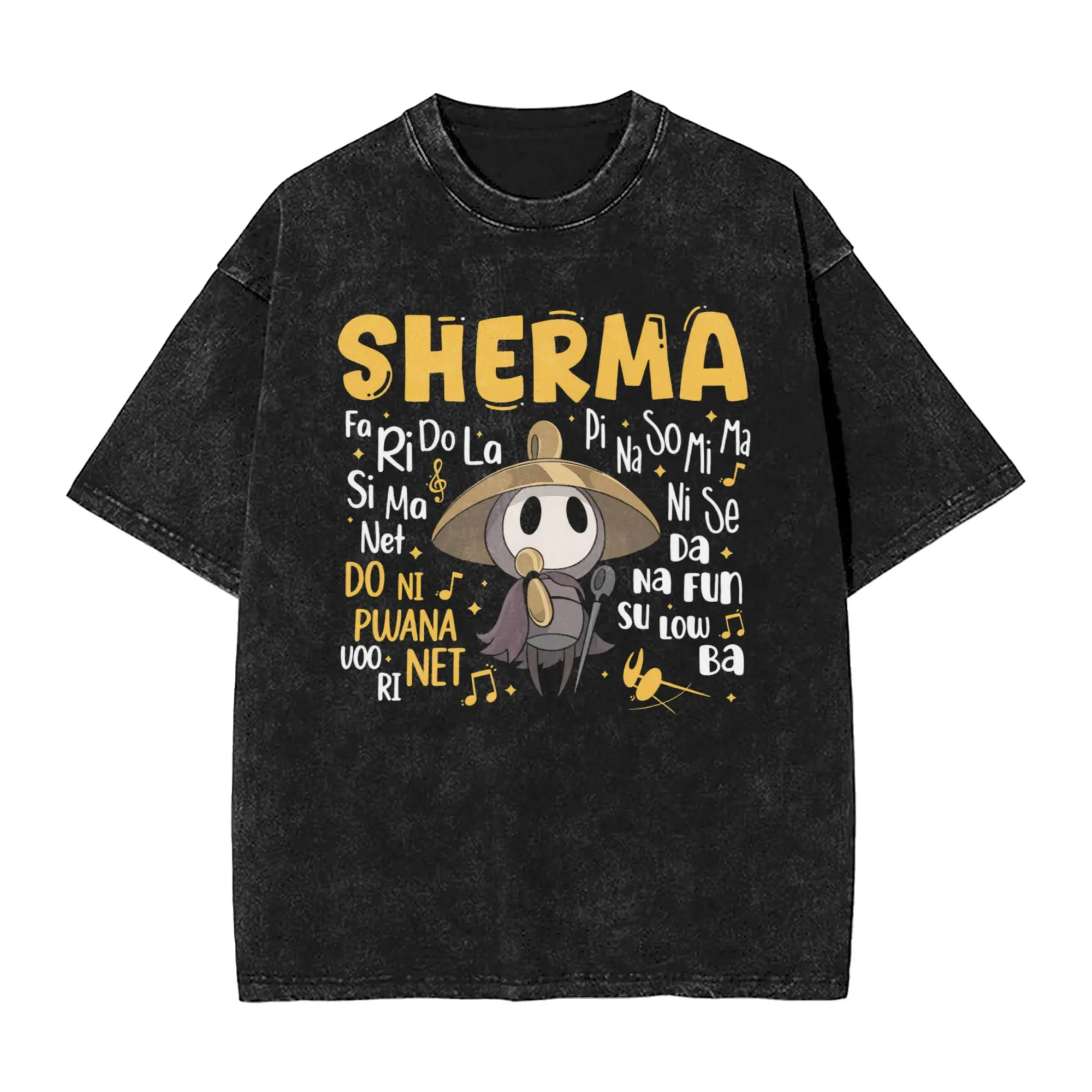 Harajuku Washed T-Shirt Hollowed Knights Silksong Sherma Cotton T Shirts Fashion Tshirt for Men Summer Awesome Printed Top Tees
Harajuku Washed T-Shirt Hollowed Knights Silksong Sherma Cotton T Shirts Fashion Tshirt for Men Summer Awesome Printed Top Tees