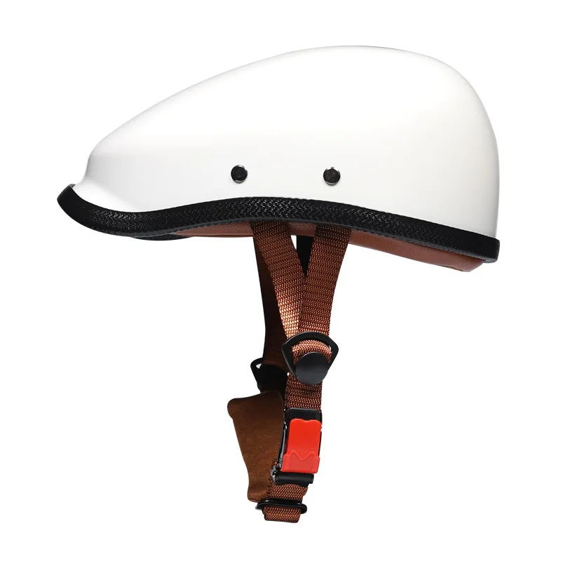 DOT Approved Lightweight Retro Motorcycle Helmet Japanese Beret Helmets German Style Scooter Half Helmet Motorbike Biker Men Wom
DOT Approved Lightweight Retro Motorcycle Helmet Japanese Beret Helmets German Style Scooter Half Helmet Motorbike Biker Men Wom