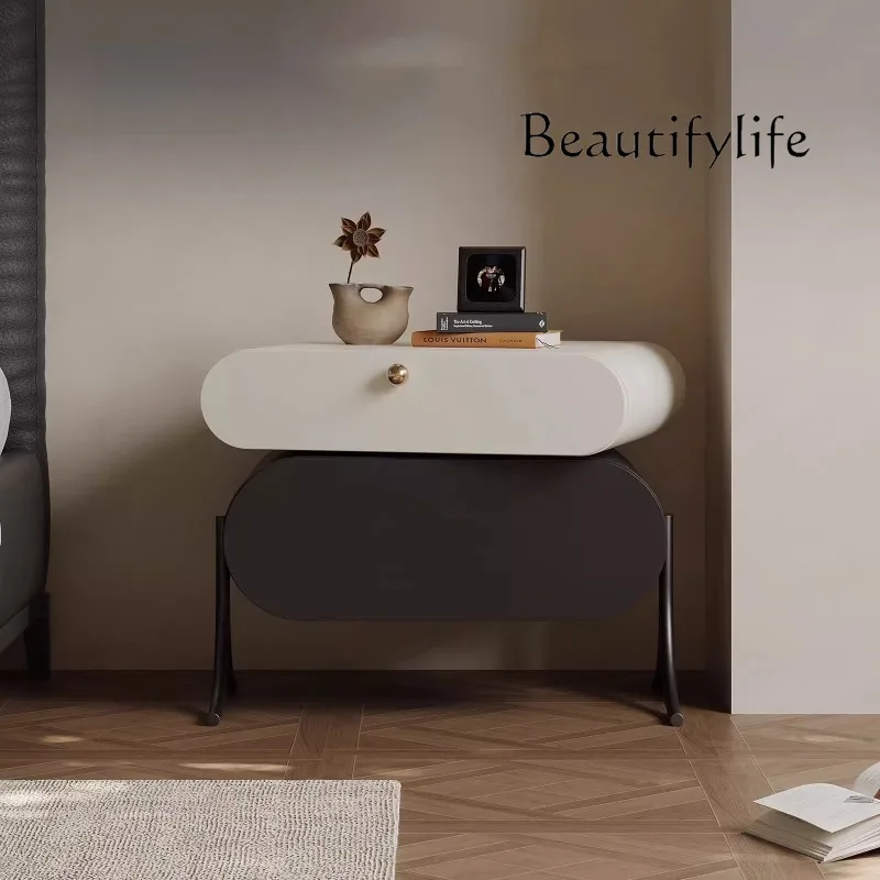 Storage Trendy Night Table Nordic Aesthetic Simple Luxury Night Table Storage Italian Muebles De Dormitorio Bedroom Furniture
Storage Trendy Night Table Nordic Aesthetic Simple Luxury Night Table Storage Italian Muebles De Dormitorio Bedroom Furniture