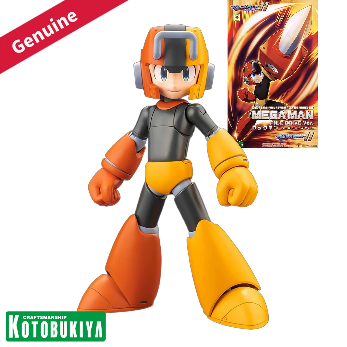 Original Genuine Kotobukiya Model Kits Rockman 11: Unmei no Haguruma!! Rockman Pile Driver Ver. Game Assembly Action Model Gift
Original Genuine Kotobukiya Model Kits Rockman 11: Unmei no Haguruma!! Rockman Pile Driver Ver. Game Assembly Action Model Gift