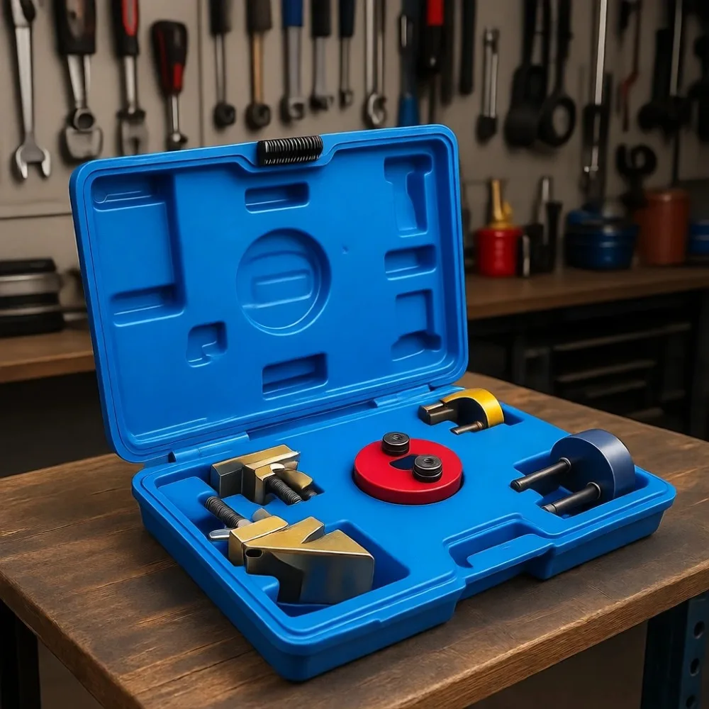 Universal Engine Pulley Drive Belt Removal and Installation Tool Kit
Universal Engine Pulley Drive Belt Removal and Installation Tool Kit