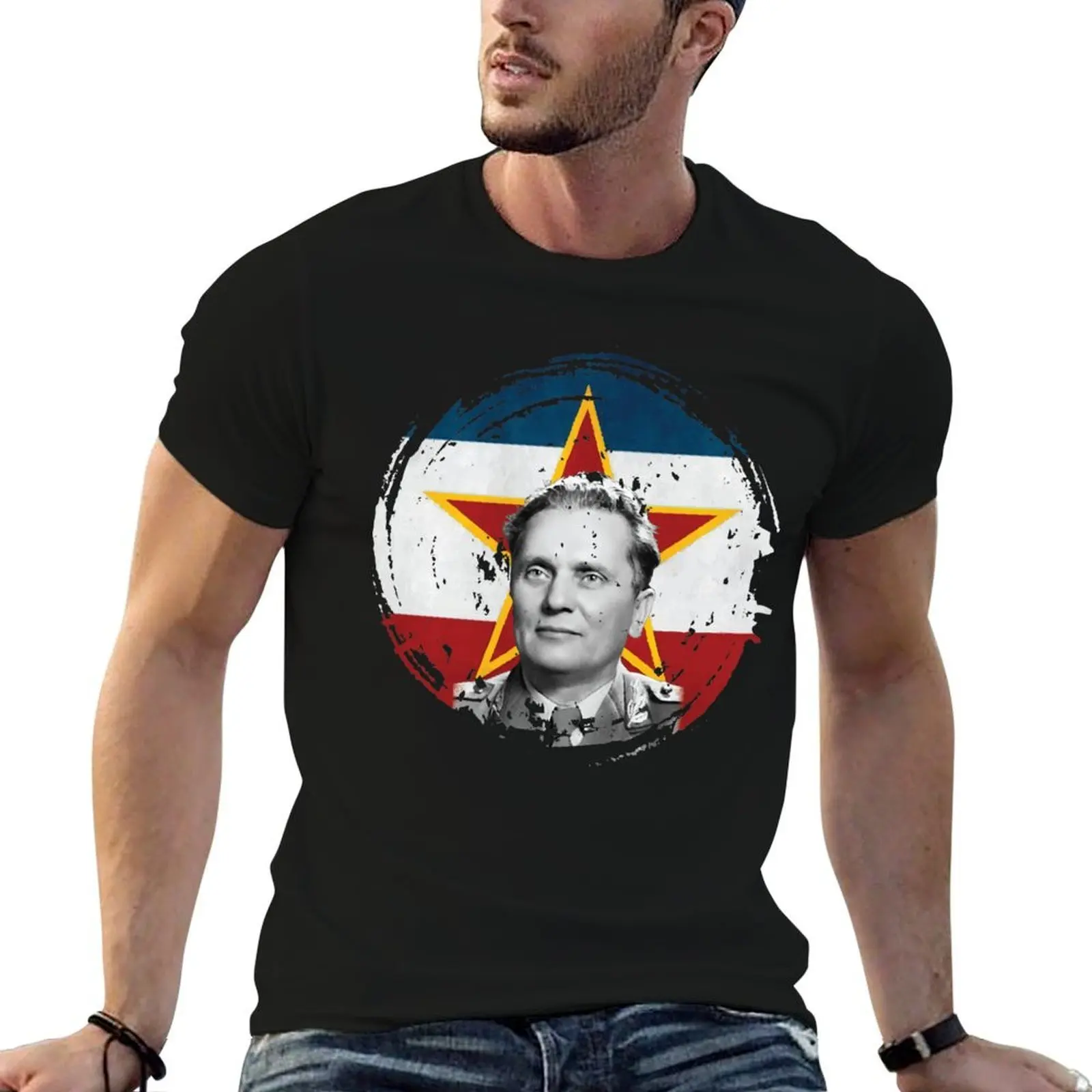 Josip Broz Tito Yugoslavias president for life T-Shirt t shirt for man 100 percent cotton man t shirt graphic T-Shirt
Josip Broz Tito Yugoslavias president for life T-Shirt t shirt for man 100 percent cotton man t shirt graphic T-Shirt