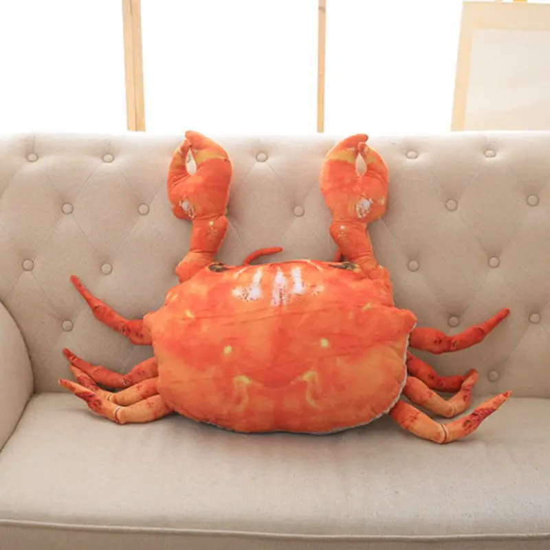 60cm New Simulation Crab Plush Toy Soft Creative Crab Stuffed Animal Doll Home Decoration Toys Sofa Pillow Kid Boy Birthday Gift
60cm New Simulation Crab Plush Toy Soft Creative Crab Stuffed Animal Doll Home Decoration Toys Sofa Pillow Kid Boy Birthday Gift