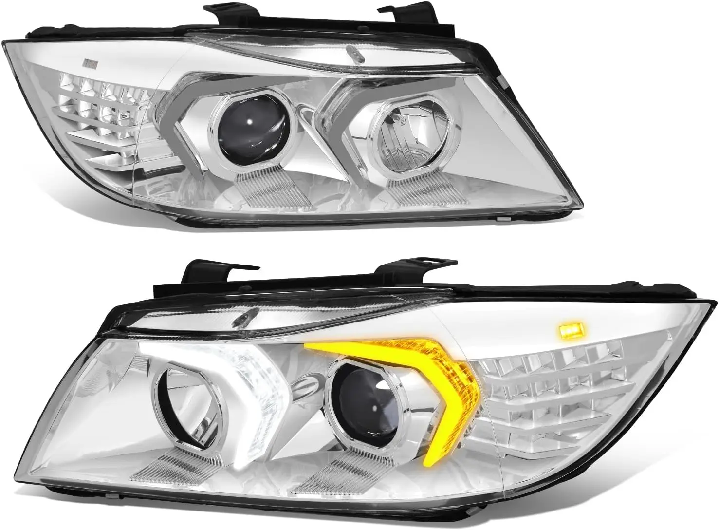 Светодиодные фары DRL в сборе, совместимые с BMW 3-Series 4-Dr Sedan 2005-2008 годов, со стороны водителя и пассажира, светодиод с 3D-переключателем Dayt
Светодиодные фары DRL в сборе, совместимые с BMW 3-Series 4-Dr Sedan 2005-2008 годов, со стороны водителя и пассажира, светодиод с 3D-переключателем Dayt