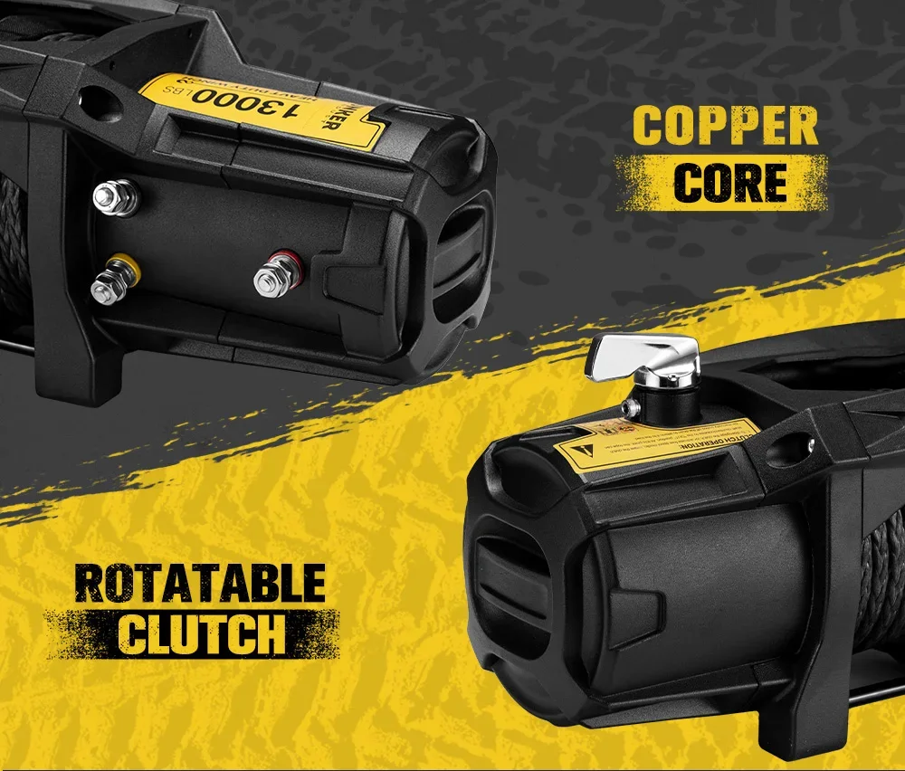 Spotlight BUNKER INDUST 13000LBS 12V Synthetic Rope Electric Winch Waterproof Wireless Remote Control for SUV Car 4x4 Recovery
Spotlight BUNKER INDUST 13000LBS 12V Synthetic Rope Electric Winch Waterproof Wireless Remote Control for SUV Car 4x4 Recovery